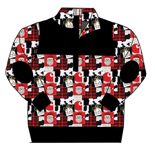 Split-CLOSE 17th Oct howdy Christmas boy zip pullover