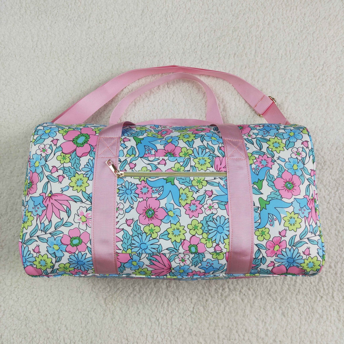 flower duffel & gym bag