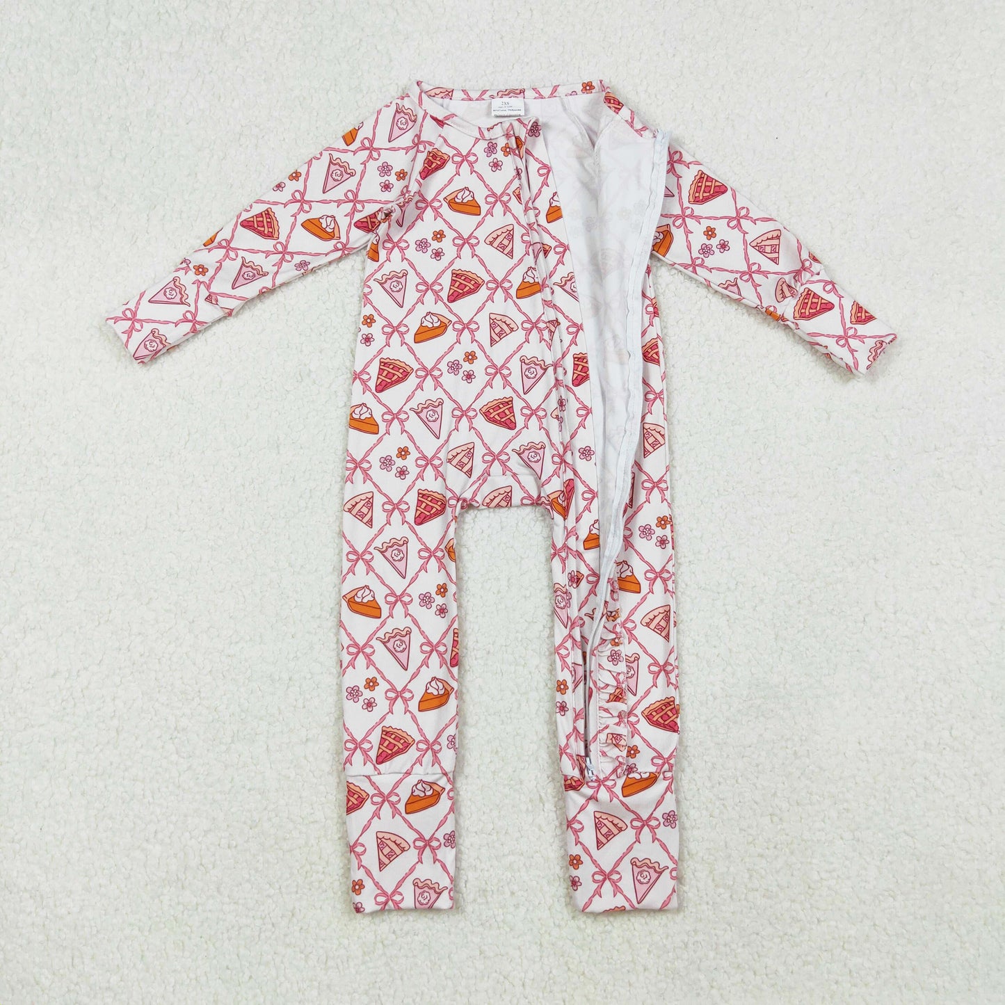 pumpkin pie zipper sleeper
