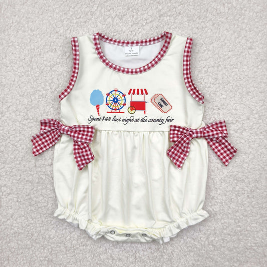 country fair sleeveless bubble