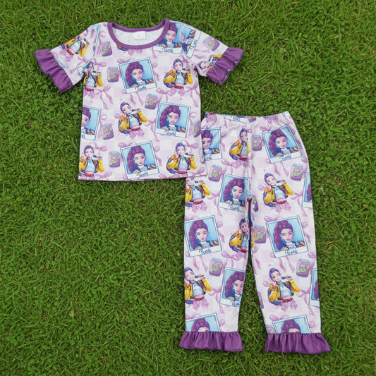 short sleeve kpop pajama set