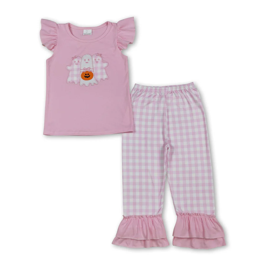 Ghost Embroidery Sibling Clothing