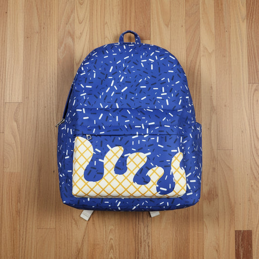 royal blue ice cream backpack children bags