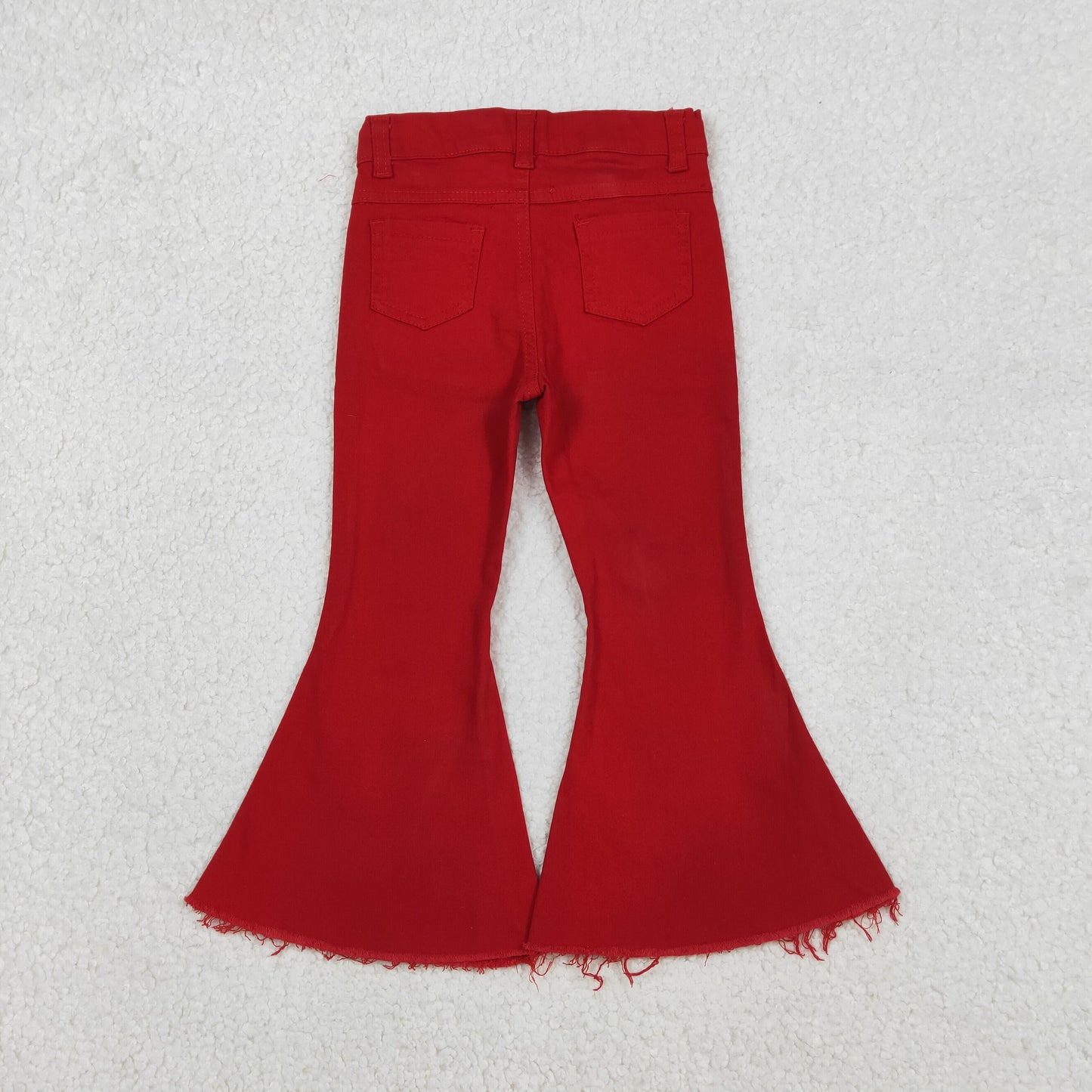 solid red denim pants girls  jeans
