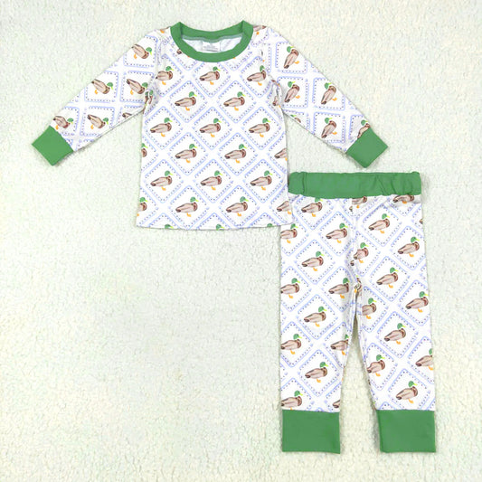 duck print two pieces lounge set