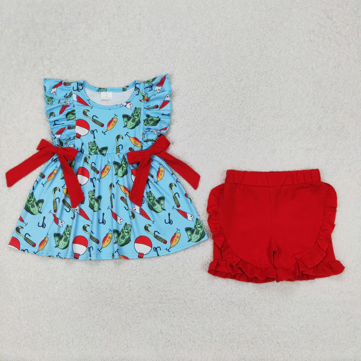 Gone Fishing Kids Sibling Clothes