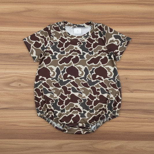 short sleeve camo bubble