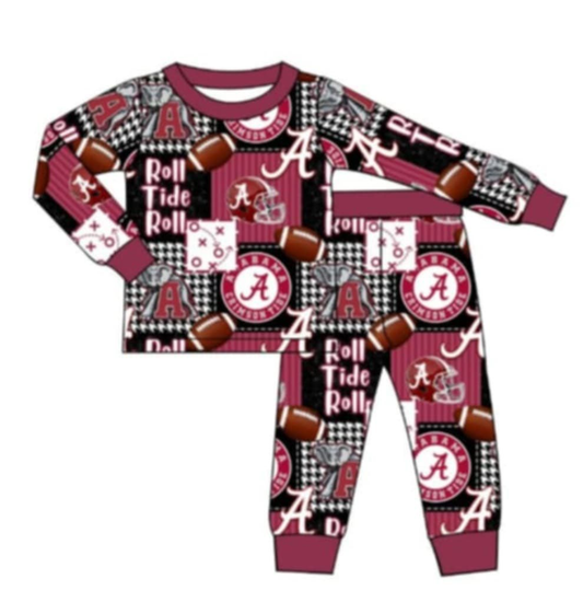 MOQ 5 TAT 6-8 weeks team two pieces pajama set
