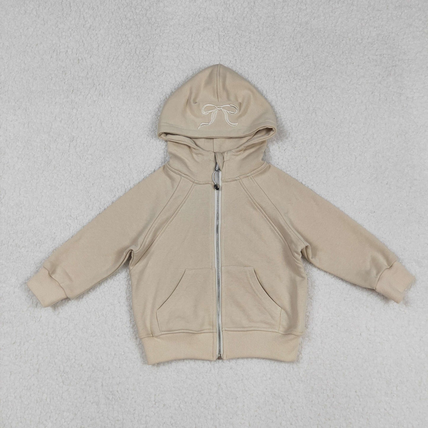 cotton zipper hoodie