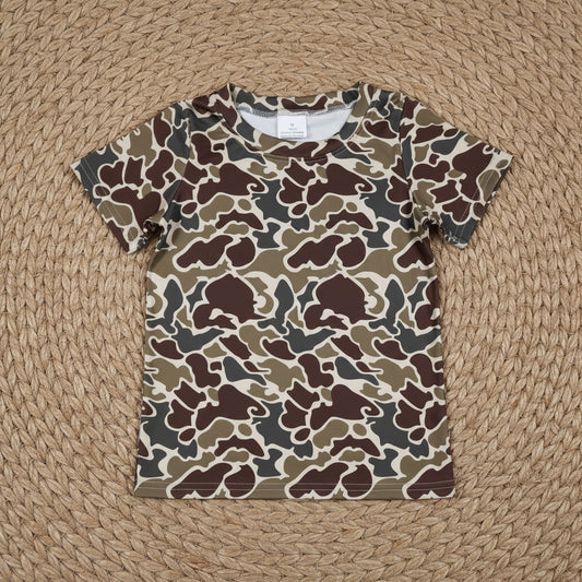 camo tee boys top