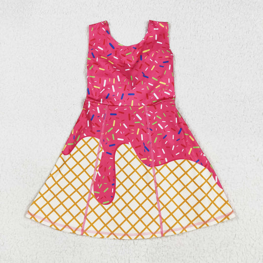 ice cream sprinkle athletic dress