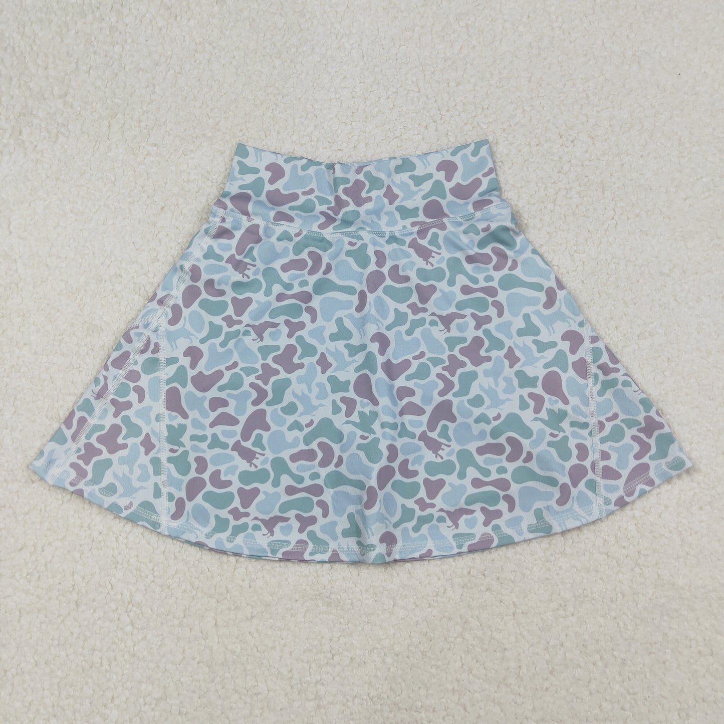 Mommy and me camo tennis yoga skort