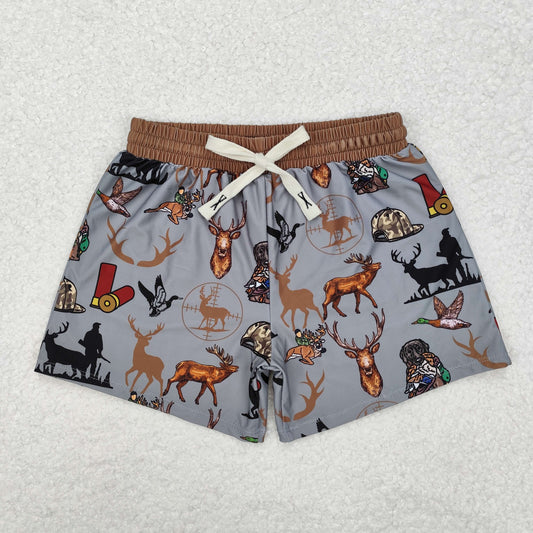 baby boy hunter print trunks swimsuit