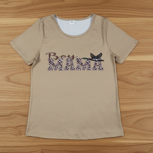 boy mama t-shirt women tops