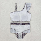 2pcs girl camo swimsuit