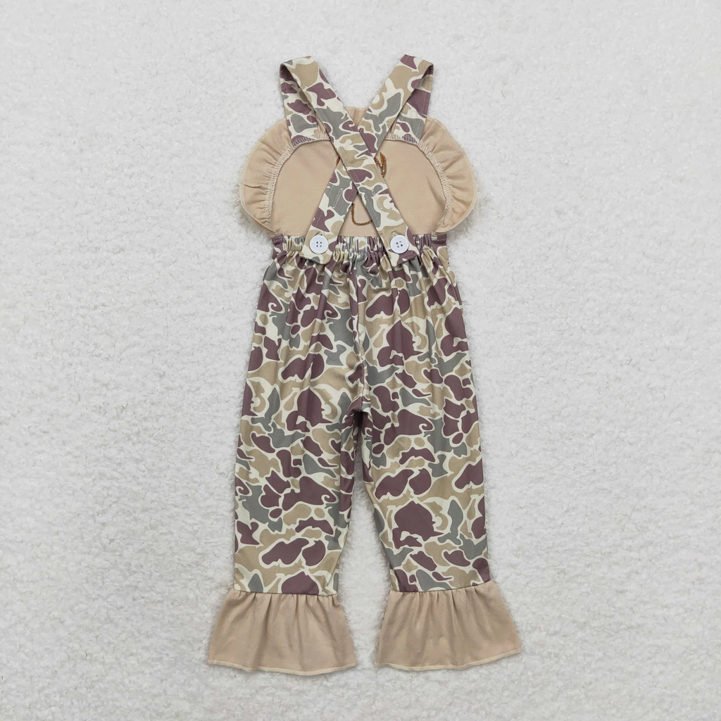 SR1914 USA Warehouse Strap Deer Camo Romper