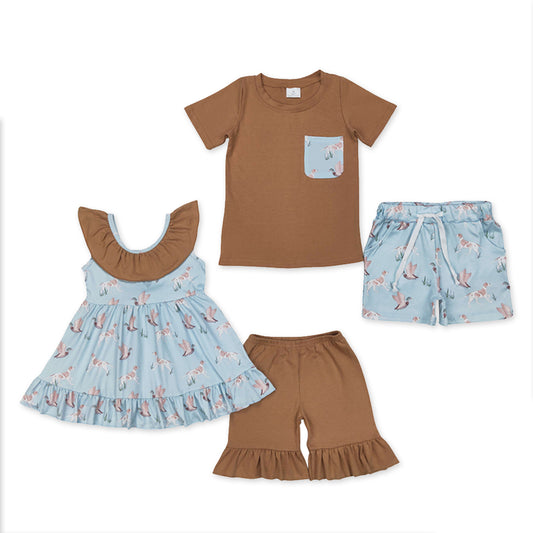 Mallard Print Sibling Clothing