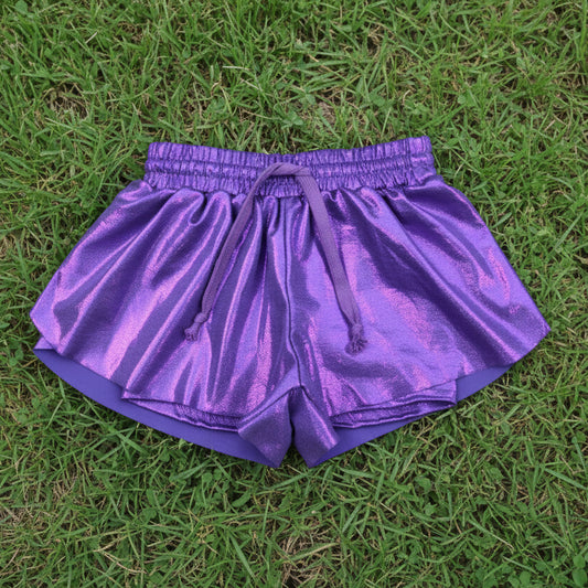 purple shorts