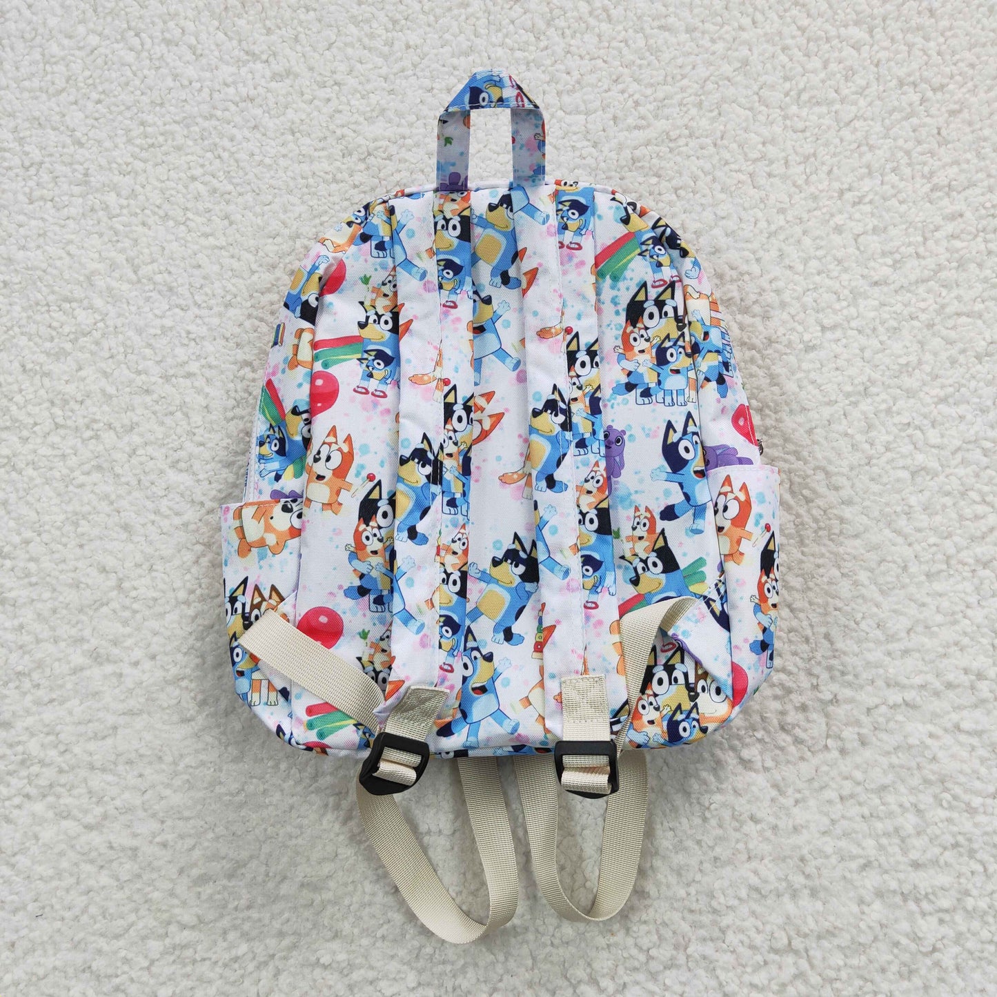 child white bluey bag backpack