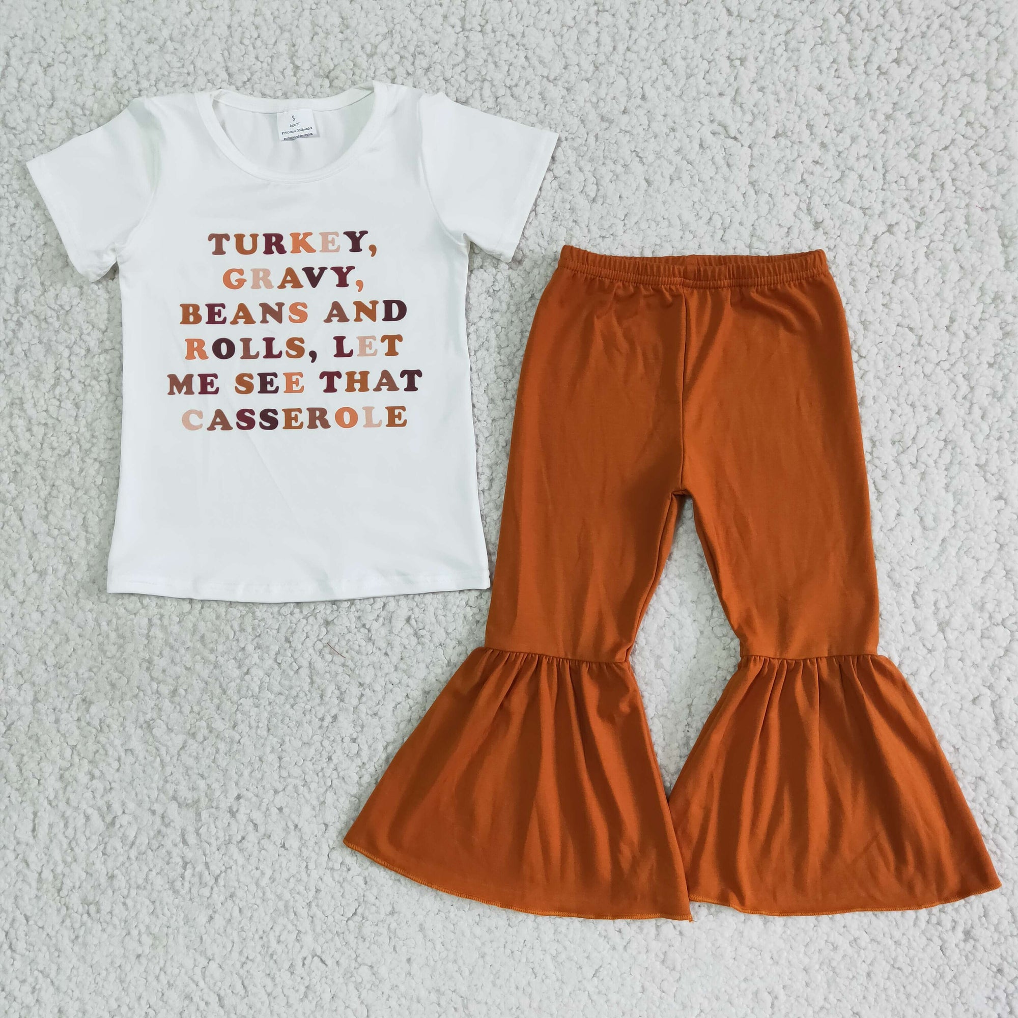 Orange Outfit for Thanksgiving Day