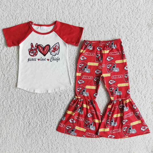 KC football bells outfit