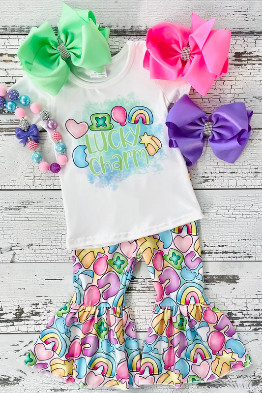 Lucky Charm Bell Bottoms Outfit