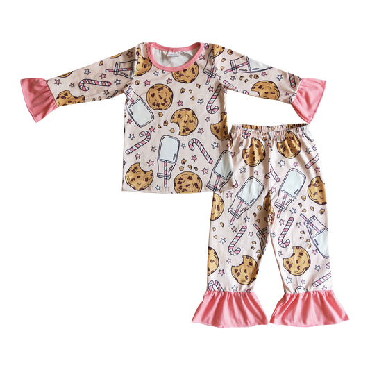 girl biscuit milk pajamas outfit