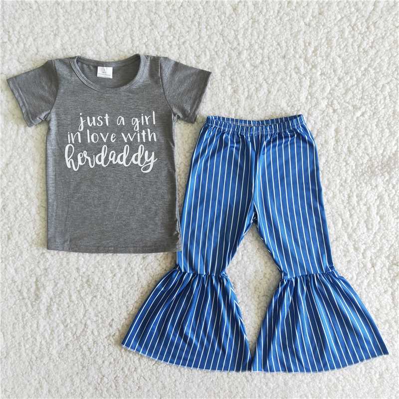 kids clothing girl's outfit pants clothes set