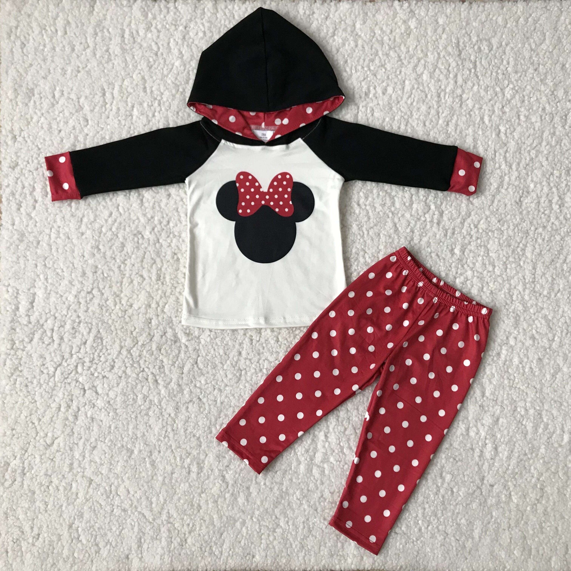 Red Dots Leggings Set