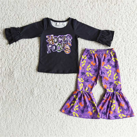 Purple Black Outfit for Halloween