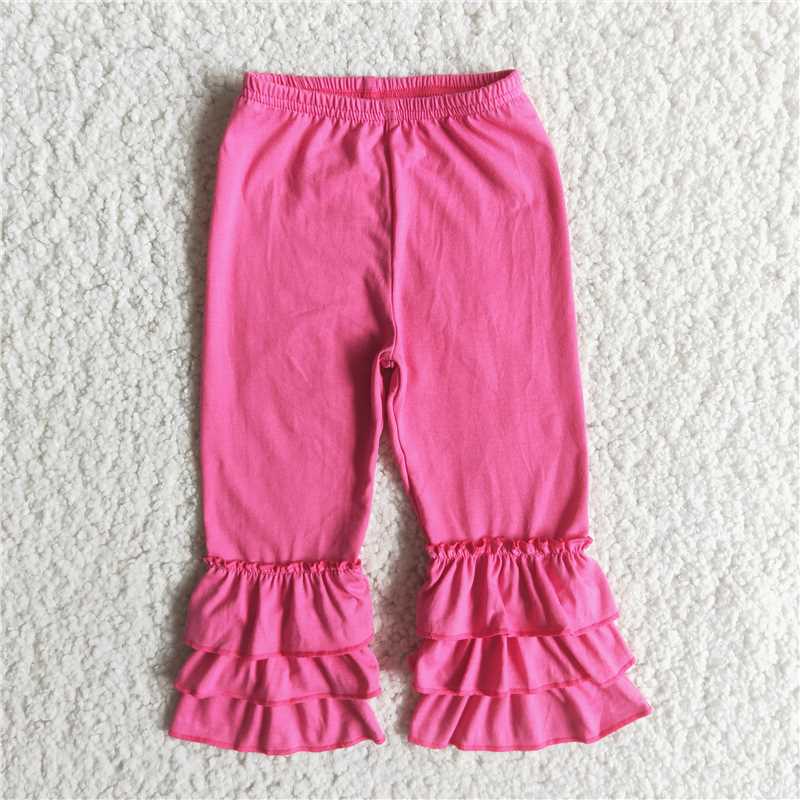 Hot Pink Ruffle Pants