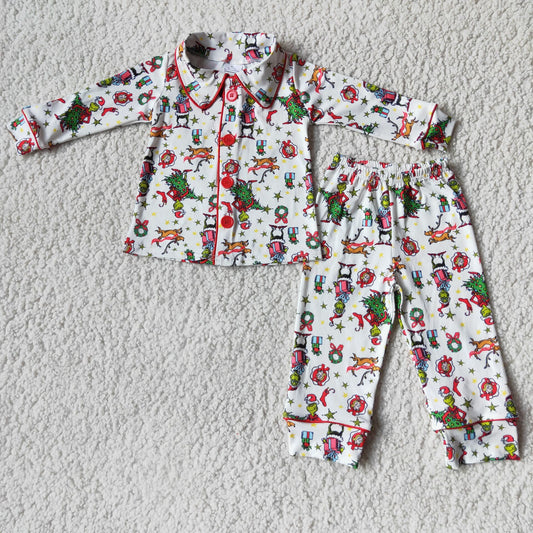 Toddler boy Christmas Pajamas