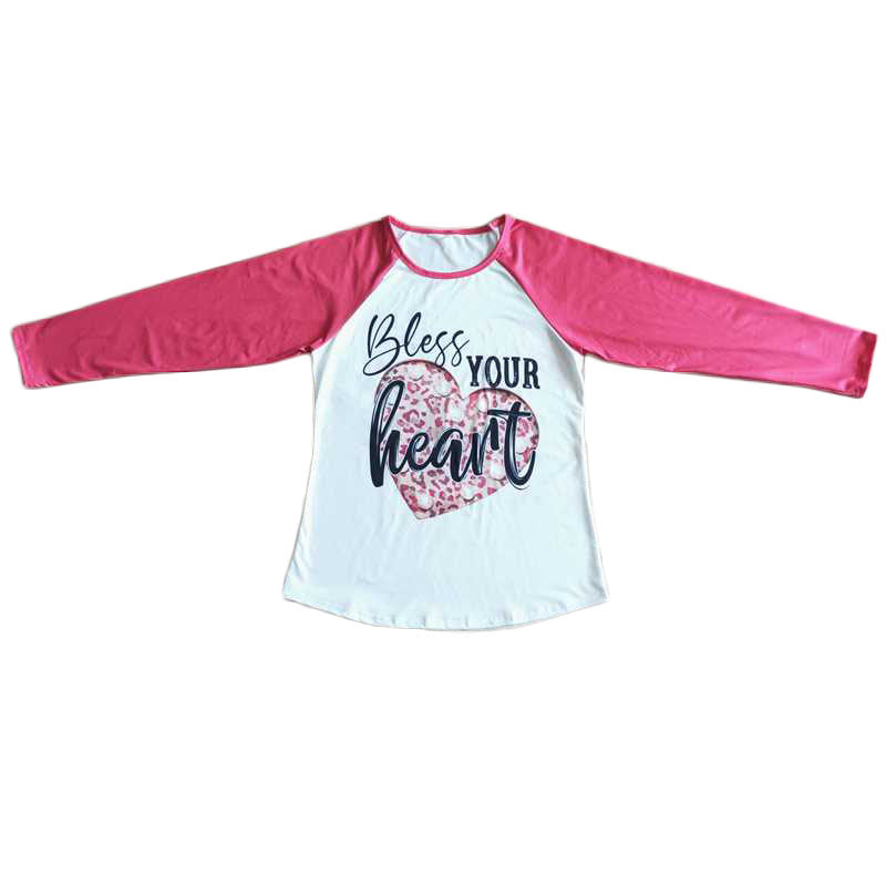 Long Sleeve Bless Your Heart Adult Shirt Mom