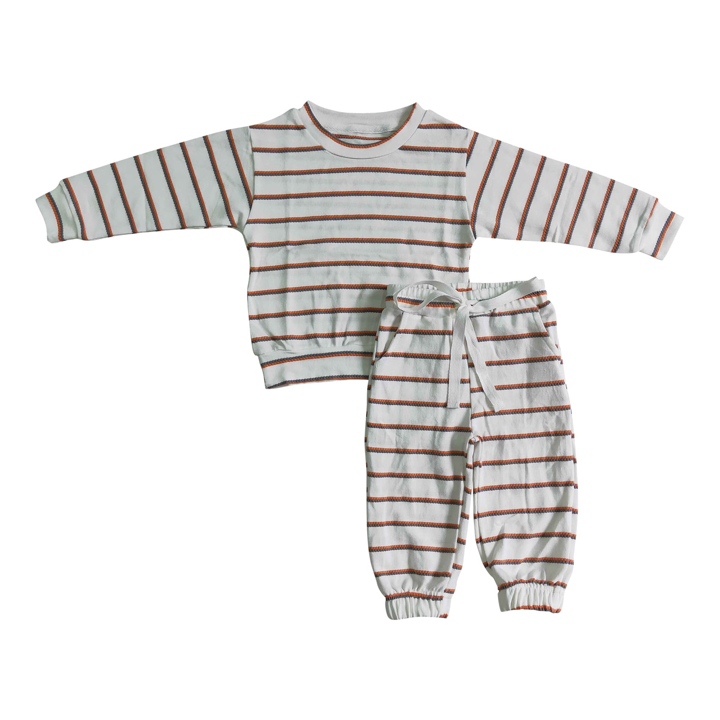 kids cotton striped clothing set children clothes