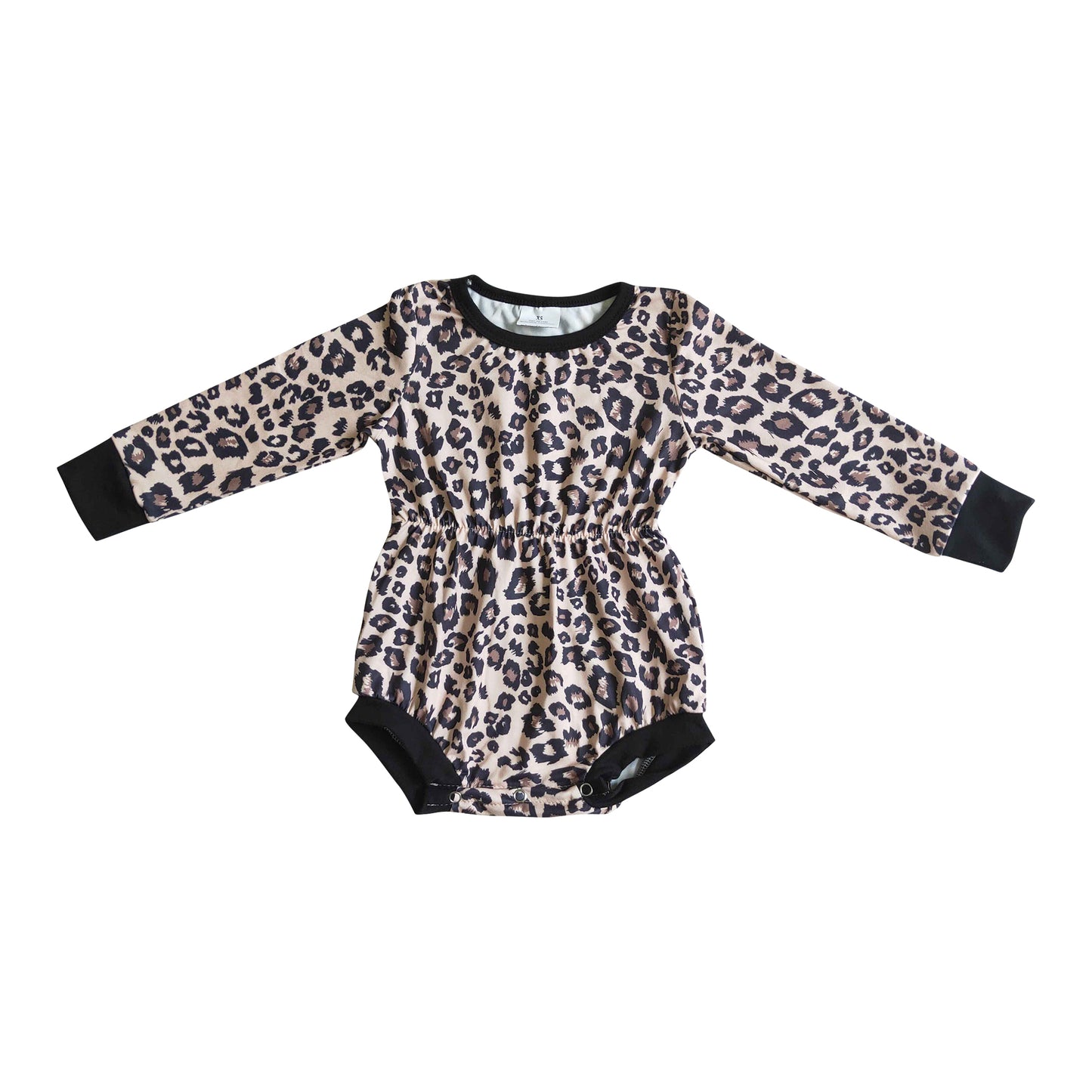 leopard baby romper jumpsuit