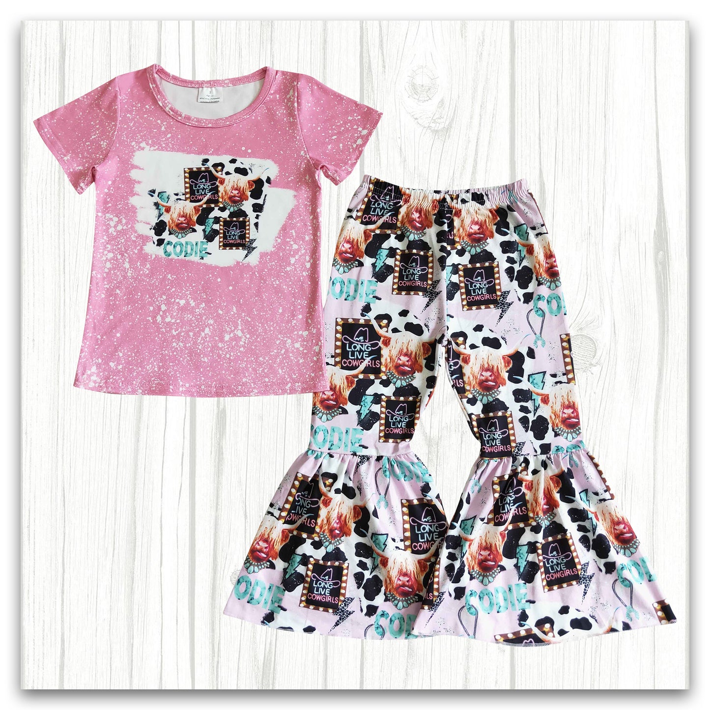 girl’s outfit pants set codie