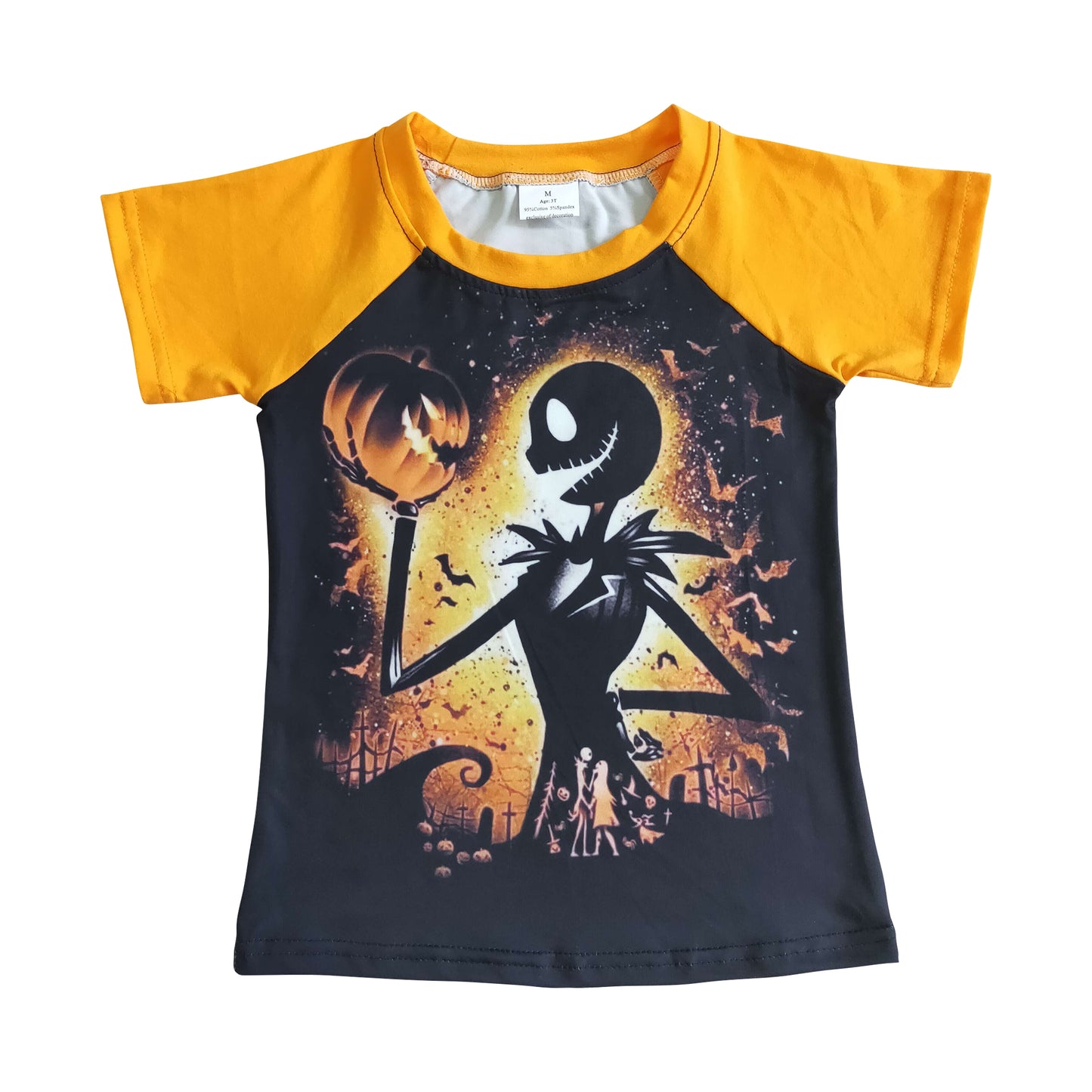 boy's t-shirt for halloween jack