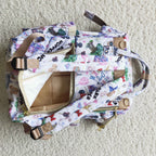 polyster+nylon diaper bag backpack