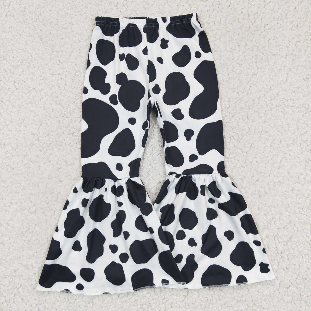 milk cow bell bottom flare pants