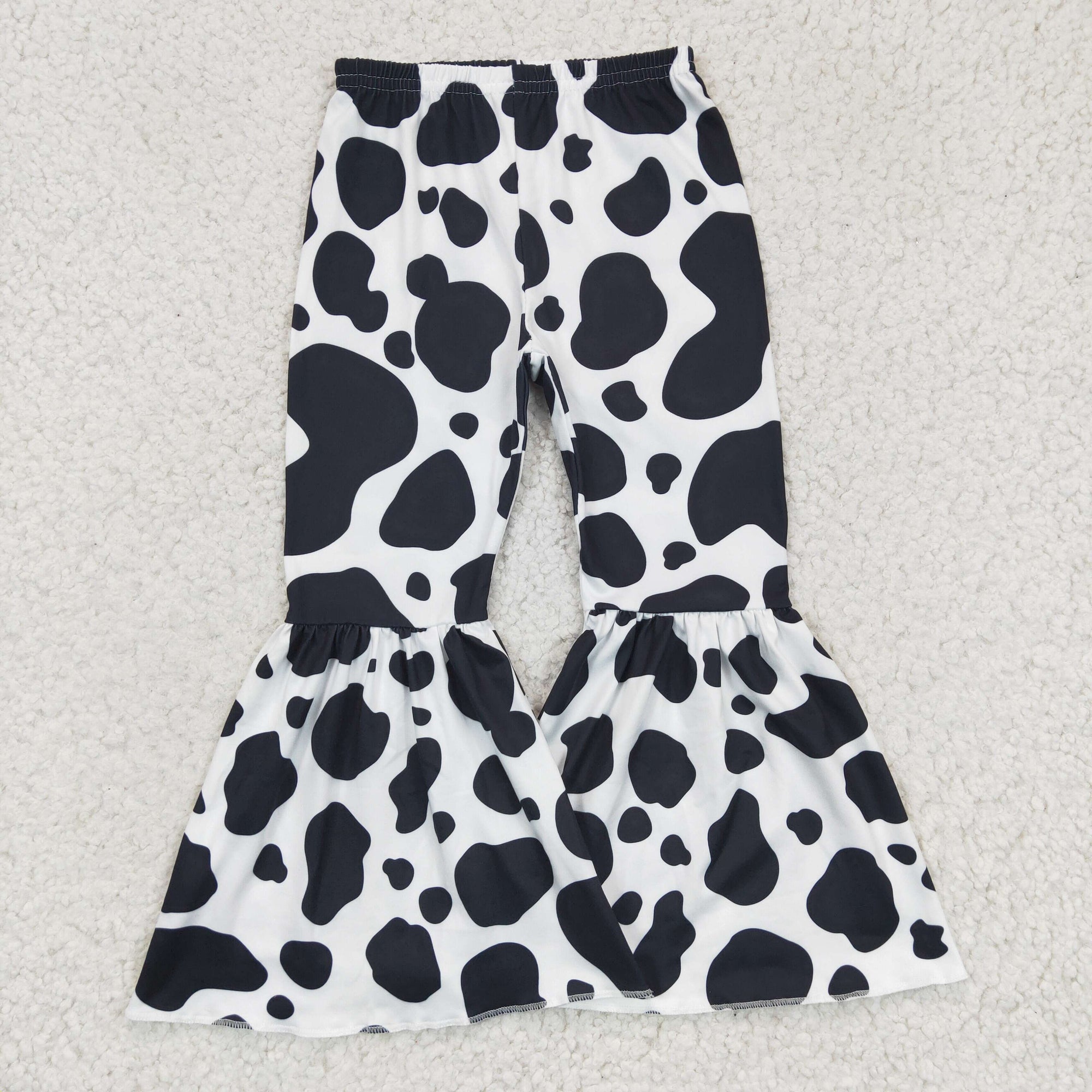 milk cow bell bottom flare pants
