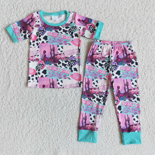 honky tonk girls pring pajama set