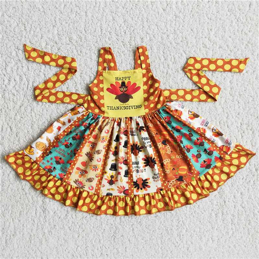 turkey twirl dress D4-11
