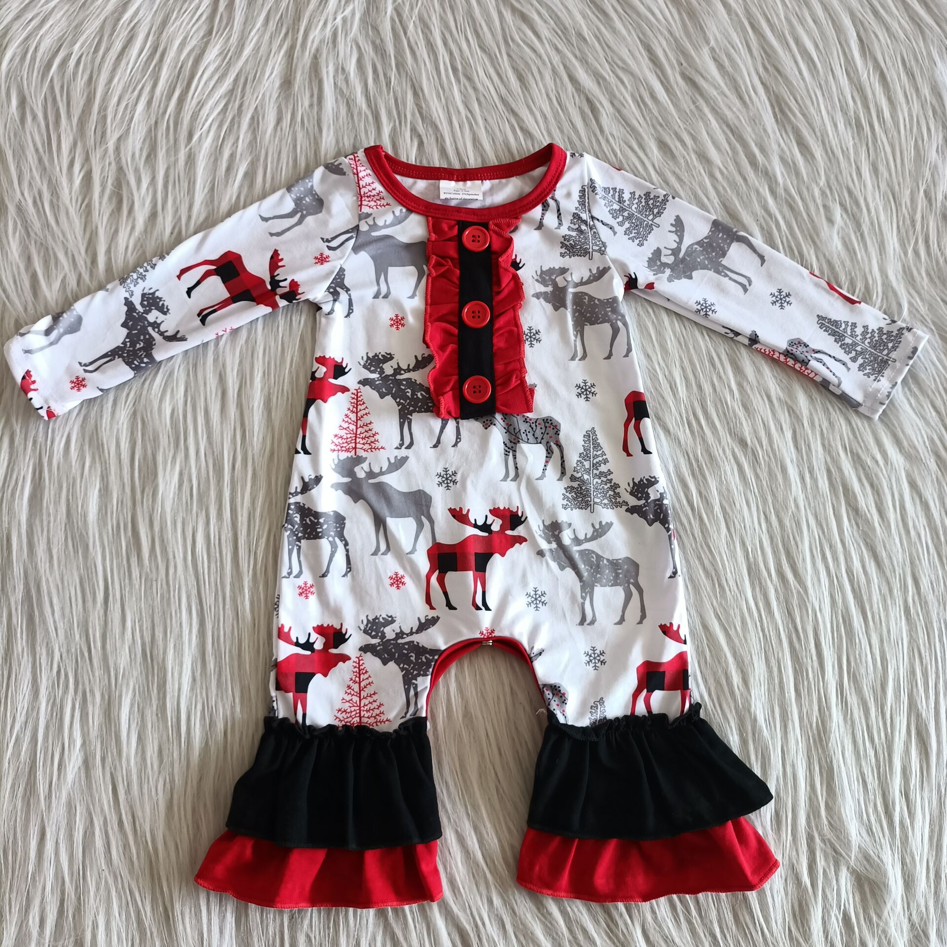 Deer Christmas Romper