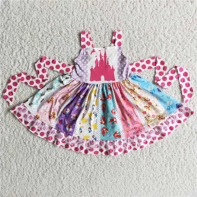 girl’s castle twirl dress