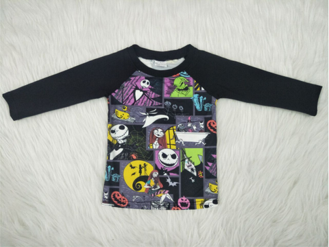 Black Long Sleeve Nightmare Shirt