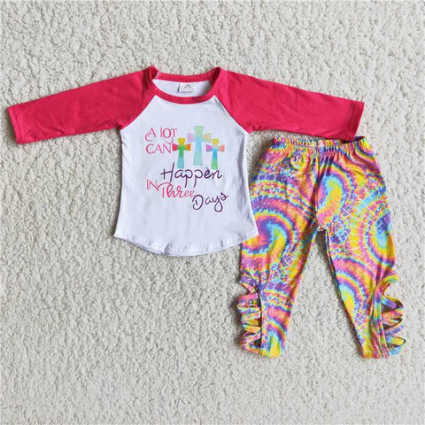 easter leggings set