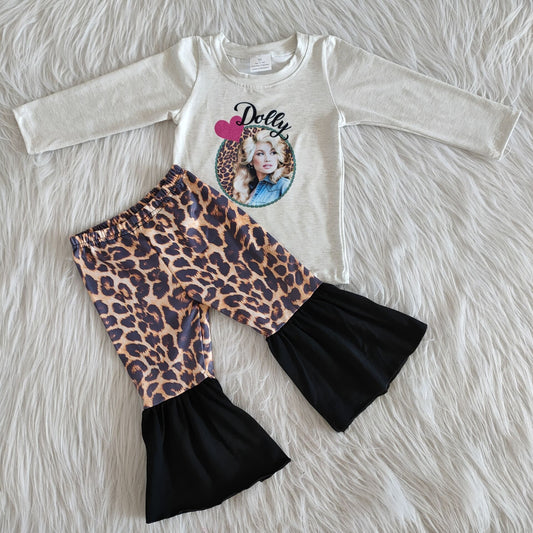 Dolly Leopard Bells Pants Set
