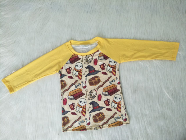 Smart Boy Yellow Shirt