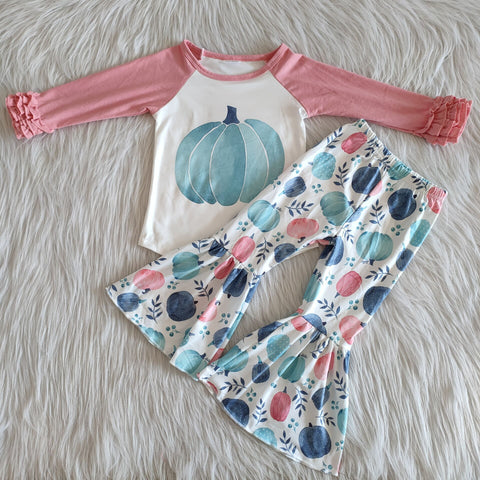 Pink Pumpkin Pants Set