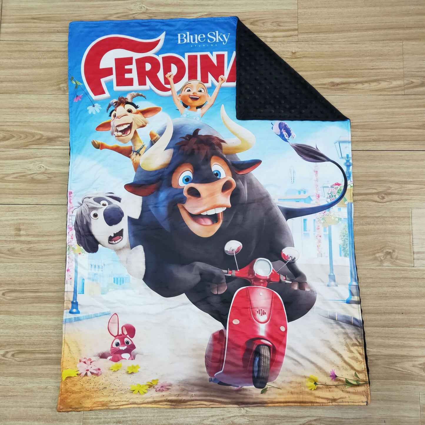 cartoon print blanket